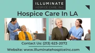 Hospice Care In LA | Hospice Los Angeles | Illuminate Hospice