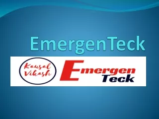 EmergenTeck - RPA Training in Pune