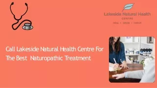 Looking For Topmost Mississauga Naturopathic Clinic Contact Lakeside Natural Health Centre