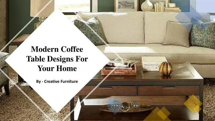 modern coffee table designs for your home