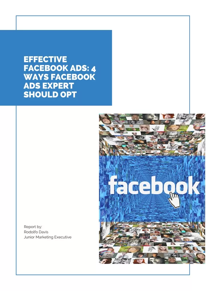 effective facebook ads 4 ways facebook ads expert
