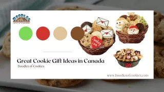 Great Cookie Gift Ideas in Canada