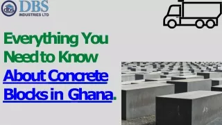 Best Concrete Blocks In Ghana