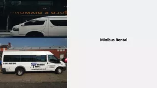 minibus rental