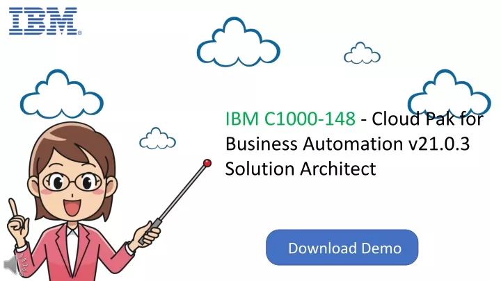 ibm c1000 148 cloud pak for business automation