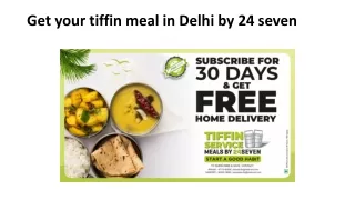 tiffin meal in delhi