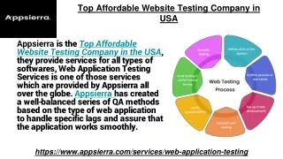 top affordable web site testing company in usa