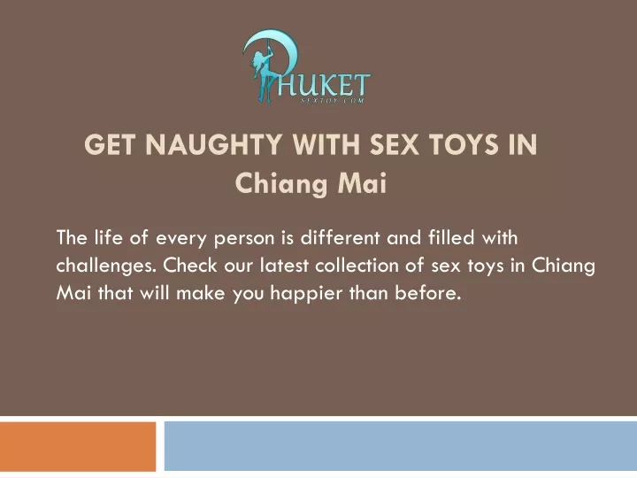 get naughty with sex toys in chiang mai