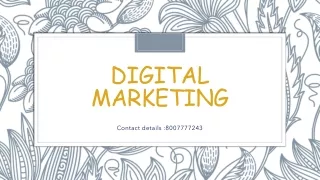 digital marketing