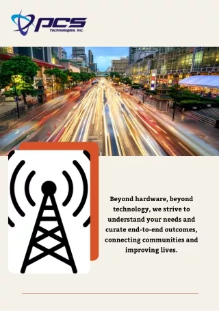 Wireless Broadband Services – PCS Technologies Inc.