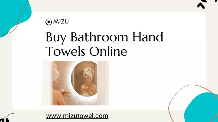 buy bathroom hand towels online