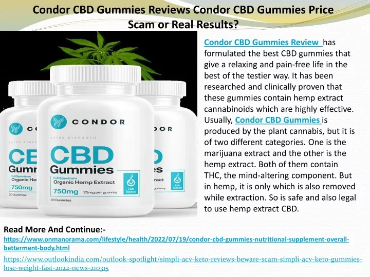 condor cbd gummies reviews condor cbd gummies