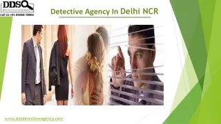 Detective Agency in Delhi