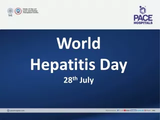 World Hepatitis Day - 28th July