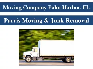 Moving Company Palm Harbor, FL