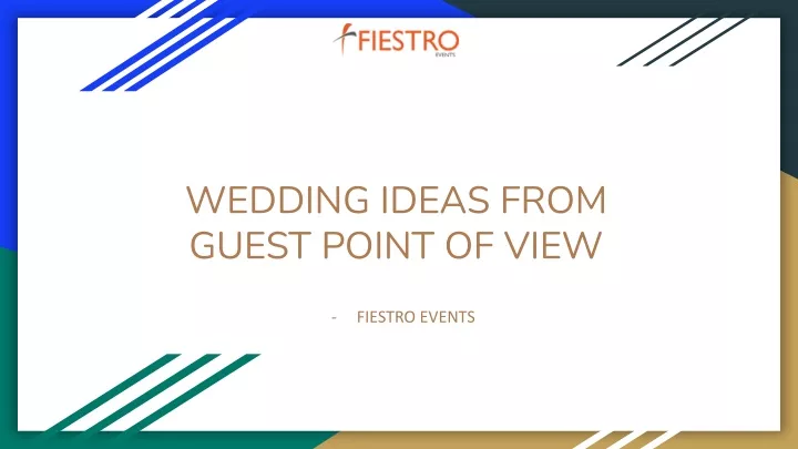 wedding ideas from guest point of view