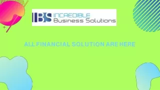 all financial solution are here