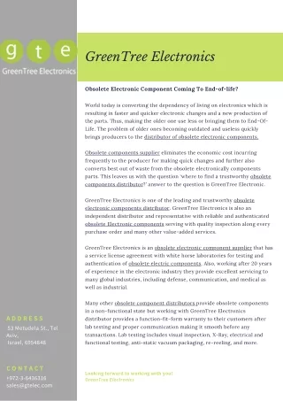 greentree electronics