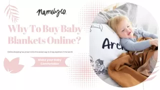 Why To Buy Baby Blankets Online