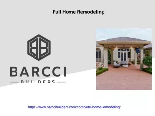 full home remodeling