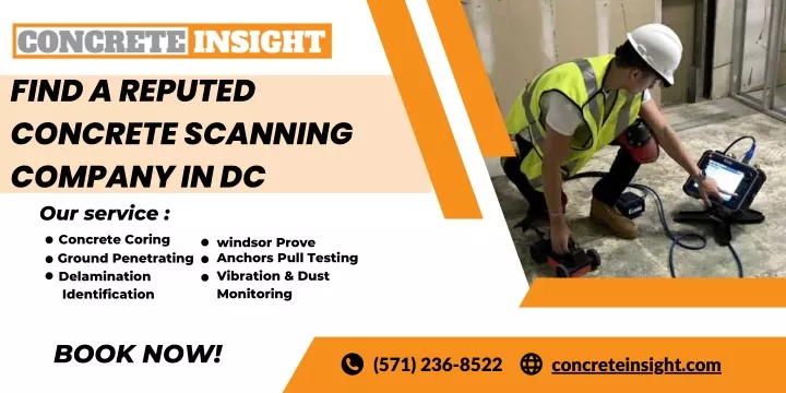 find a reputed concrete scanning company