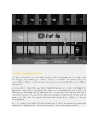 Youtube Promotion Packages | Best Youtube Promotion Service