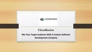 Win Your Target Audience With A Custom Software Development Company