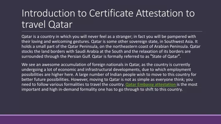 qatar airways us travel attestation