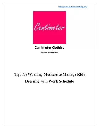 Best online shopping site for kidswear in india