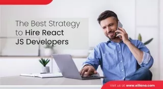 The best strategy to hire React JS developers