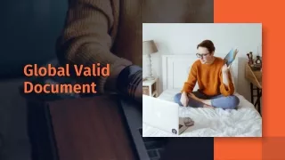 global valid document