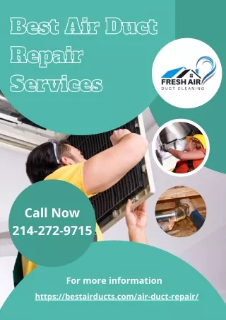 Best Air Duct Repair Services  | Fresh Air Duct Cleaning