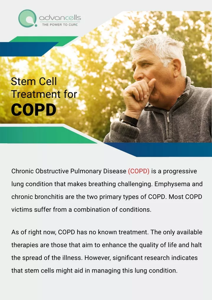 stem cell treatment for copd