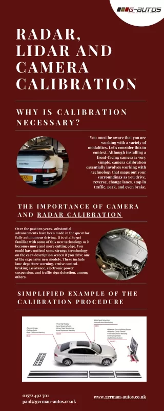 radar lidar and camera calibration