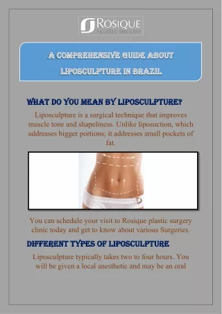 what do you mean by liposculpture what