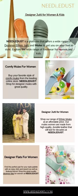 designer jutti for women kids