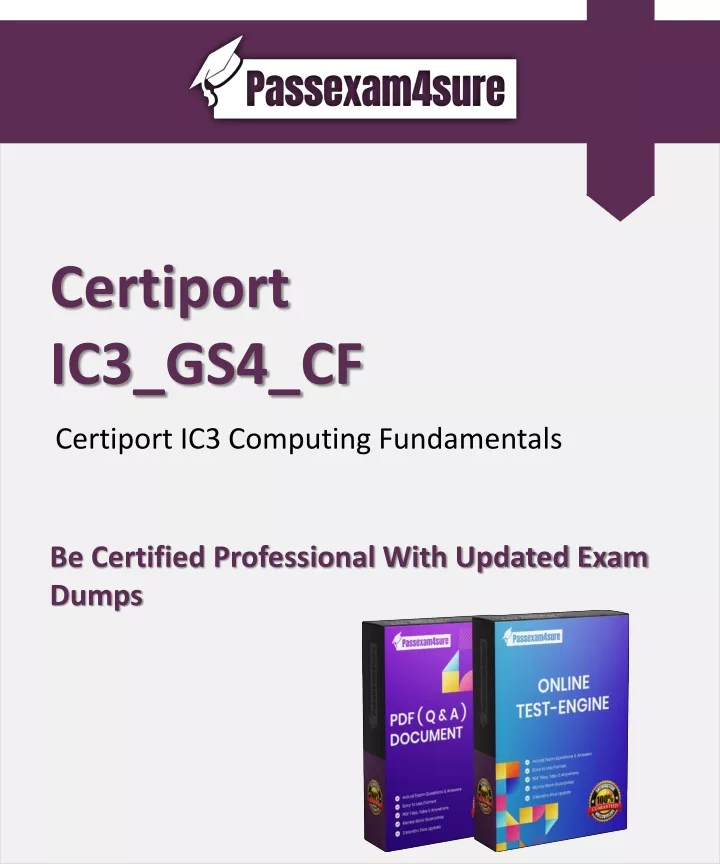 certiport ic3 gs4 cf