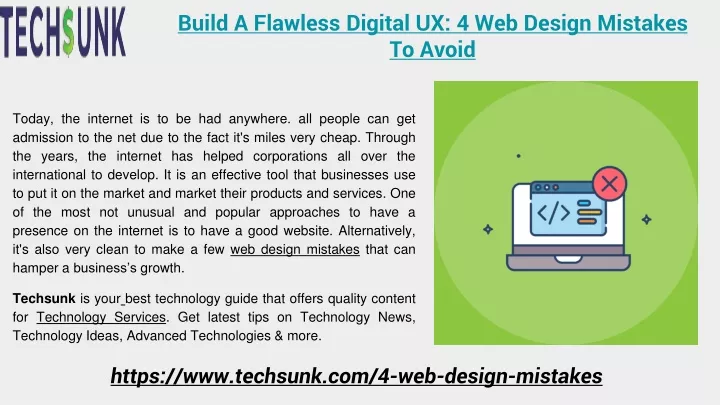 build a flawless digital ux 4 web design mistakes to avoid