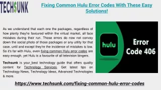 Fixing Common Hulu Error Codes With These Easy Solutions!