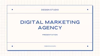 Digital Agency Marketing Portfolio Presentation