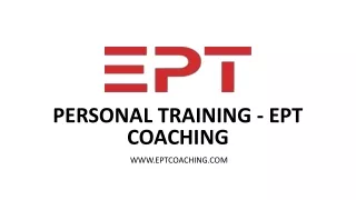 personal training ept coaching