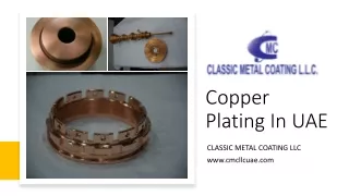 copper plating in uae