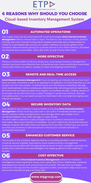 6 reasons why should you choose cloud based