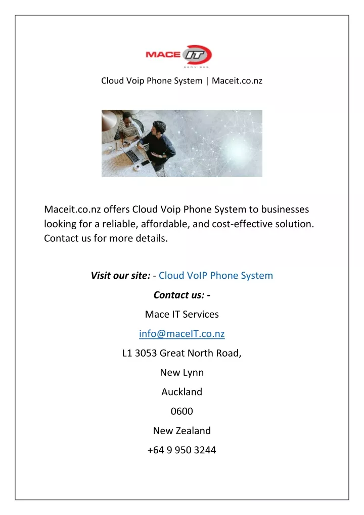 cloud voip phone system maceit co nz