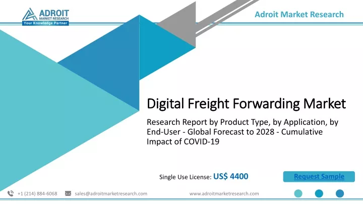 digital freight forwarding market