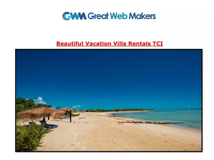 beautiful vacation villa rentals tci