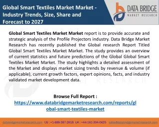 global smart textiles market market industry