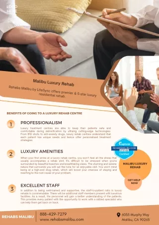 Benefits of Going to a Luxury Rehab Center