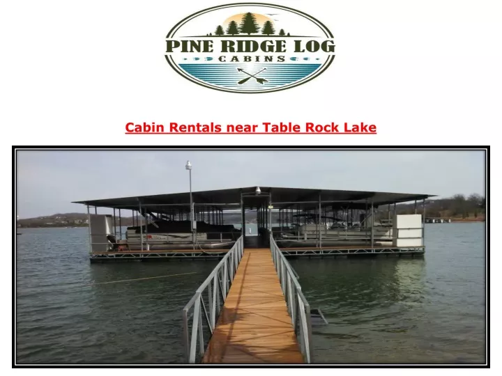 cabin rentals near table rock lake