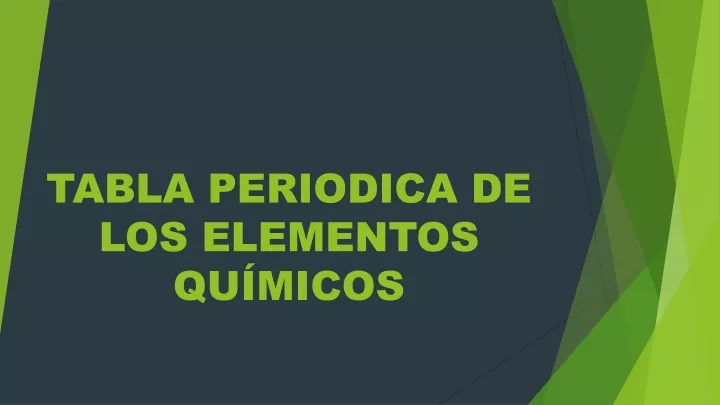 tabla periodica de los elementos qu micos